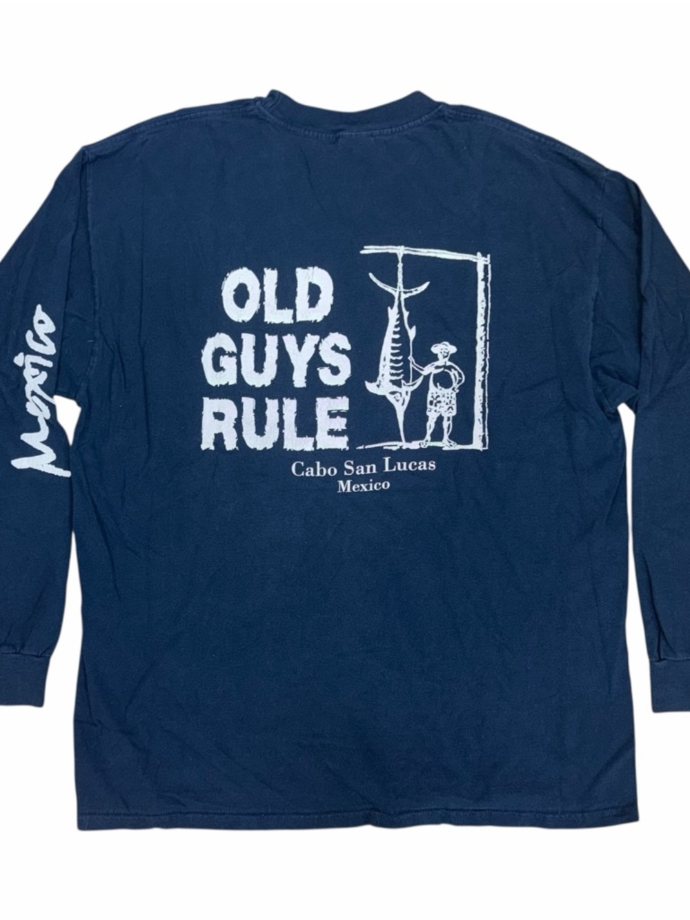 Vintage “Old Guys Rule” Long Sleeve Tee